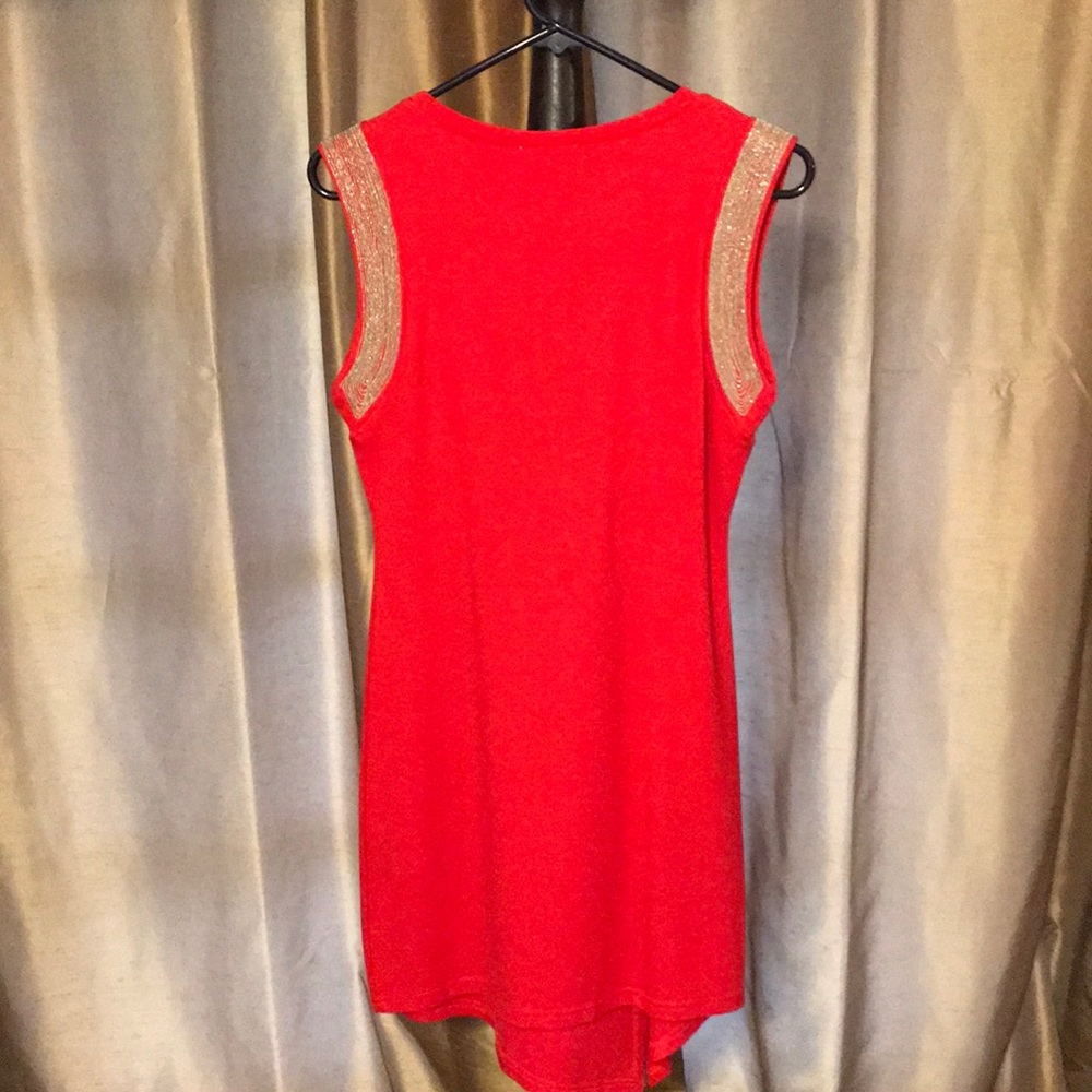 Red Cocktail Dress - Picture 5 of 5
